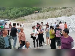 隆化县梁前村一矿业因采矿占地、毁林 导致山体塌陷遭全体村民集体维权