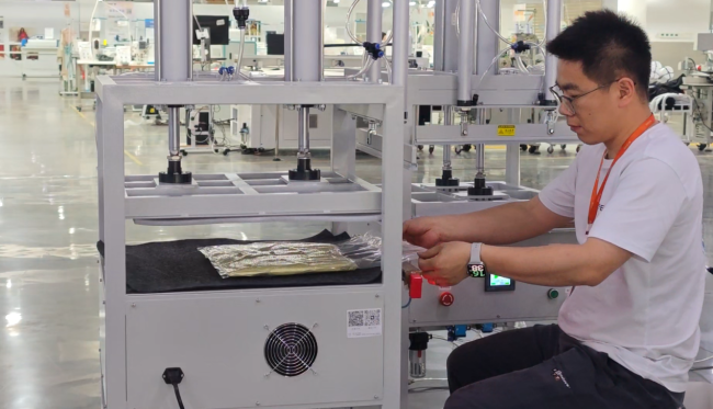 （希音研发的“压缩真空封口包装机”备受供应商青睐）