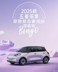 五菱缤果将于4月19日上市 新增芋泥紫配色/竞争比亚迪海鸥