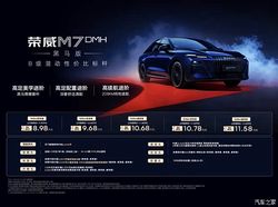 2026 北京车展炸场！荣威 M7 DMH 黑马版首秀，新款 D6 上市，混动市场变天