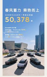 北京现代2026年一季度总销量50378辆 4月购车享油价上涨补差价