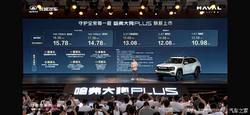 限时10.98-15.78万元 哈弗大狗 PLUS上市 1.5T/2