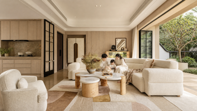 图:样板间实景示意