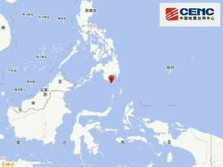 苏拉威西海发生6.6级地震 震源深度60公里