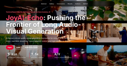 进入全球第一梯队！京东开源JoyAI-Echo框架 长视频生成“所想即所得”时代到来