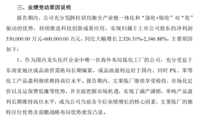 (业绩预告)