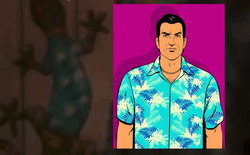 GTA6 画面放大 33 秒！墙上蜥蜴挂画惊现彩蛋，汤米花衬衫暗藏玄机，细节狂魔必看