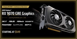 AMD中国特供显卡出海：售价约3700元 对标RTX 5070