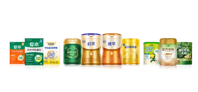 （飞鹤全生命周期功能营养产品矩阵）