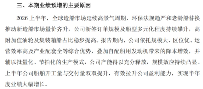 (业绩预增公告)